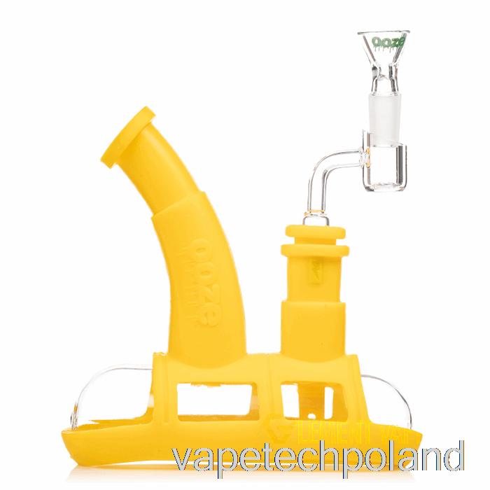 Vape Pod Ooze Steamboat Silikonowa Fajka Wodna Łagodny żółty (żółty)